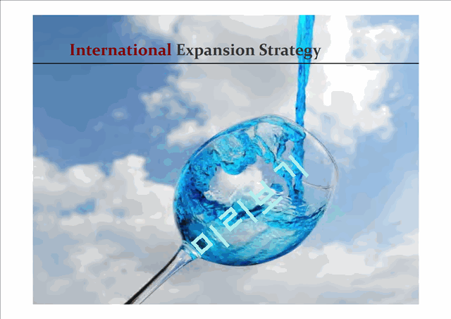 International Expansion Strategy   (1 )